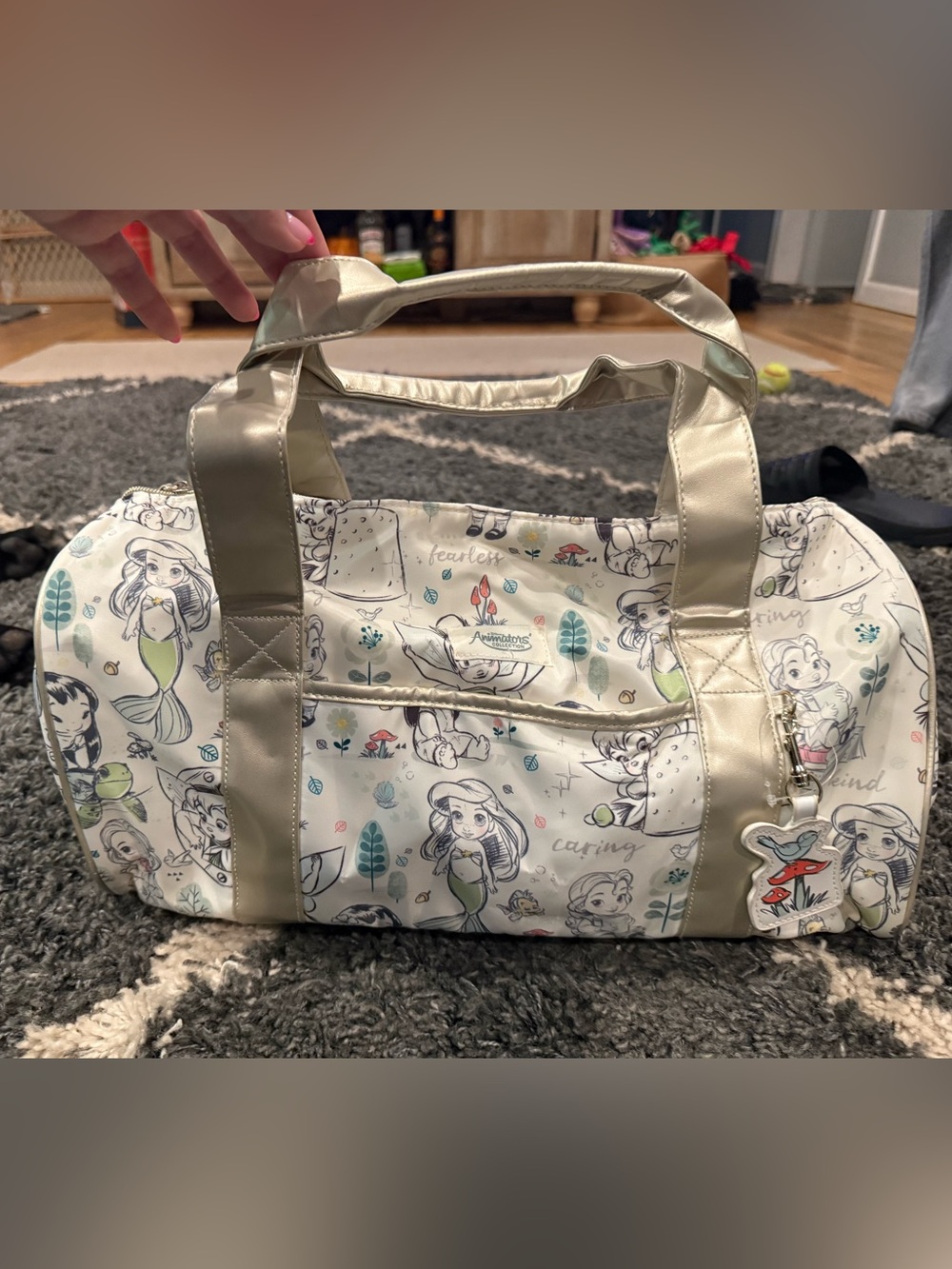 Disney princess animations small duffle NWOT